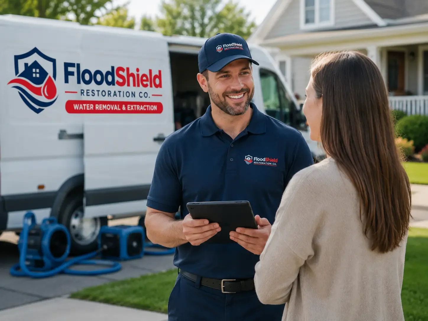 Flood Water Remediation in Wasco, OR